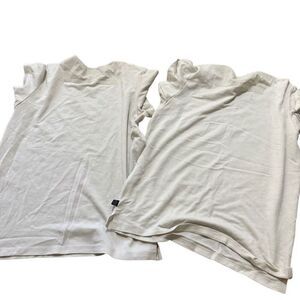 Lululemon lab white  T-shirts bundle for two  size XS